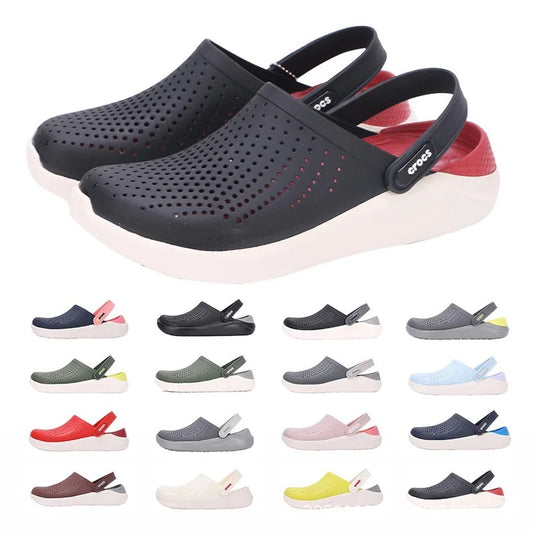 2024 new Crocs summer non-slip soft soled breathable sandals lovers casual beach shoes